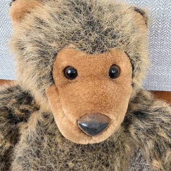 Build-A-Bear Brown Plush Grizzly Bear Stuffed Animal With Faux Fur 20” tall - Picture 6 of 6